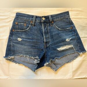 Levi’s 501 women Jean shorts.